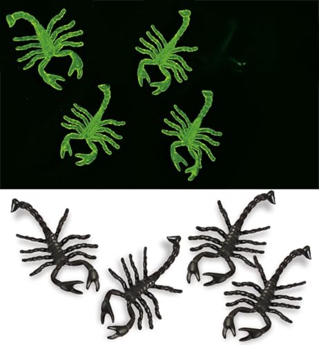 🦂 Halloween-Deko-Set: 8 Skorpione – Schwarz & Nachtleuchtend 🦂 Halloween-Deko-Set: 8 Skorpione – Schwarz & Nachtleuchtend von FRIES
