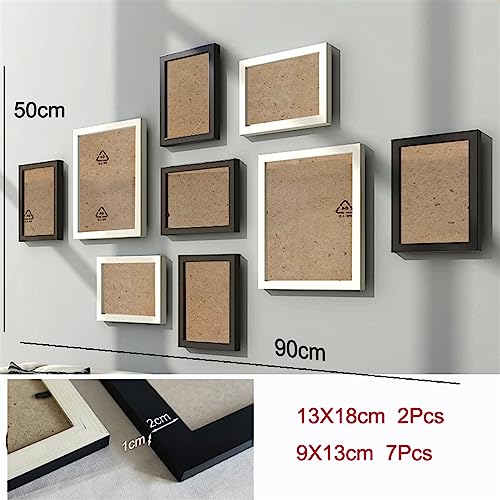 Bilderrahmen Wand Tischrahmen 9/14/18Pcs Natürliche Holz Bilderrahmen for Bilder Wand Hängen Foto Rahmen Kleine Bilderrahmen Hause decor Foto Dekor Geschenk Bilderrahmen Set Verschiedene Größen(9pcs p Bilderrahmen Wand Tischrahmen 9/14/18Pcs Natürliche Holz Bilderrahmen for Bilder Wand Hängen Foto Rahmen Kleine Bilderrahmen Hause decor Foto Dekor Geschenk Bilderrahmen Set Verschiedene Größen(9pcs p von FRINZA