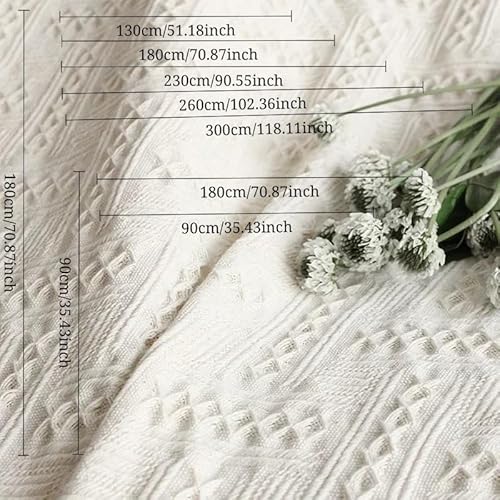 FRINZA Spitzen-esstischdecke Reise Wandern Picknick Tuch Schmutzabweisend Esstisch Tuch Matte Weiche Sofa Decken Outdoor Picknick Pad Luft Matratze Strand Decke TapisDe Jeu(Blanc,180x260cm) von FRINZA
