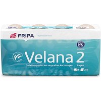 FRIPA Toilettenpapier Velana 2-lagig Recyclingpapier, 8 Rollen von FRIPA
