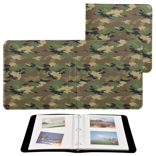 Armee-Camouflage-Fotobücher, selbstklebend, für Bilder aller Größen, 10 x 15 cm, 12 x 17 cm, 15 x 20 cm Armee-Camouflage-Fotobücher, selbstklebend, für Bilder aller Größen, 10 x 15 cm, 12 x 17 cm, 15 x 20 cm von FRODOTGV