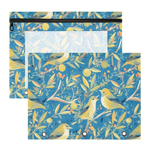 Bindertaschen mit Sichtfenster, 3 Löcher, für 3 Ringe, 2 Stück, für Studenten, Heimbedarf, Dunkelgrün Bindertaschen mit Sichtfenster, 3 Löcher, für 3 Ringe, 2 Stück, für Studenten, Heimbedarf, Dunkelgrün von FRODOTGV