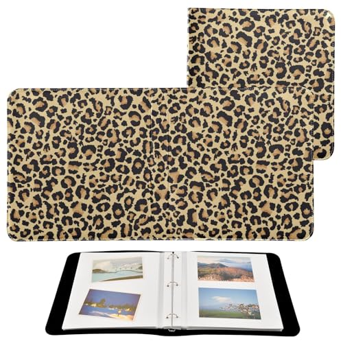 Fotoalben, Fotobuch, Leopardenmuster, selbstklebende Seiten, Bilderalben für alle Größen, Sammelalbum, Fotoalben, 15,2 x 20,3 cm Fotoalben, Fotobuch, Leopardenmuster, selbstklebende Seiten, Bilderalben für alle Größen, Sammelalbum, Fotoalben, 15,2 x 20,3 cm von FRODOTGV