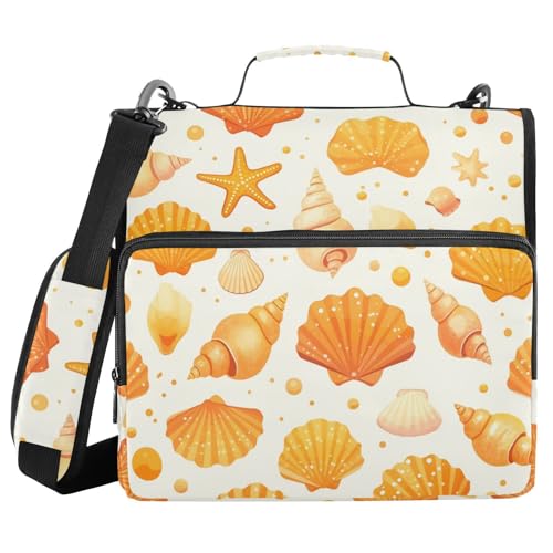 Golden Animal Seas 3,8 cm 3-Ringe Schule Reißverschluss Ordner mit Griff Multi-Pocket Dokumente Akten Aufbewahrungstasche für Mittelschule Golden Animal Seas 3,8 cm 3-Ringe Schule Reißverschluss Ordner mit Griff Multi-Pocket Dokumente Akten Aufbewahrungstasche für Mittelschule von FRODOTGV