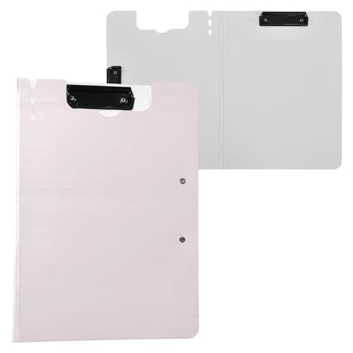 Klemmbrett mit Mappe, Rosa, einfarbig, A4, Clipfolio, zwei Metallklammern, Stifthalter, Still-Clipboard mit Abdeckung Klemmbrett mit Mappe, Rosa, einfarbig, A4, Clipfolio, zwei Metallklammern, Stifthalter, Still-Clipboard mit Abdeckung von FRODOTGV