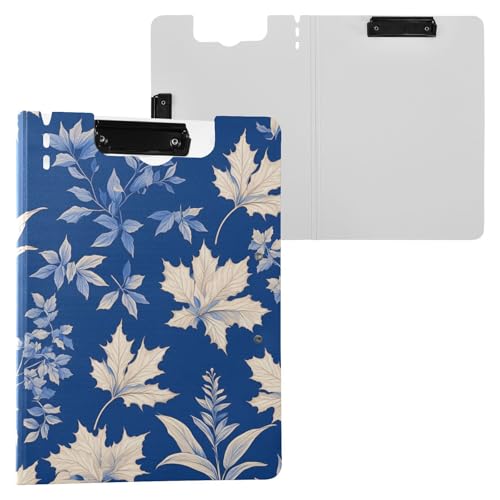 Klemmbrett mit Mappe, dunkelblaue Blätter, A4, Clipfolio, zwei Metallklammern, Stifthalter, Schulklemmbrett mit Deckel Klemmbrett mit Mappe, dunkelblaue Blätter, A4, Clipfolio, zwei Metallklammern, Stifthalter, Schulklemmbrett mit Deckel von FRODOTGV