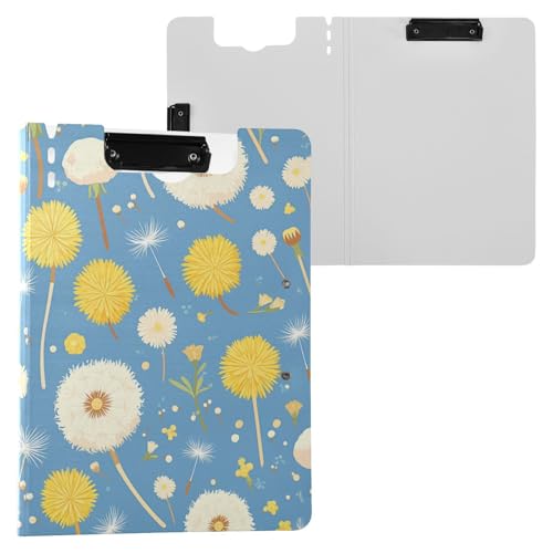 Klemmbrett mit Mappe, winziges Löwenzahn-Blau, A4-Klemmbrett, Clipfolio, Doppelklammern, Stifthalter, Still-Clipboard mit Abdeckung Klemmbrett mit Mappe, winziges Löwenzahn-Blau, A4-Klemmbrett, Clipfolio, Doppelklammern, Stifthalter, Still-Clipboard mit Abdeckung von FRODOTGV