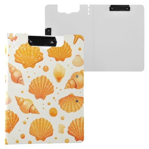 Klemmbrettmappe Golden Animal Seas A4 Klemmbrett Padfolio Doppelclips Stifthalter Still-Clipboard mit Abdeckung von FRODOTGV