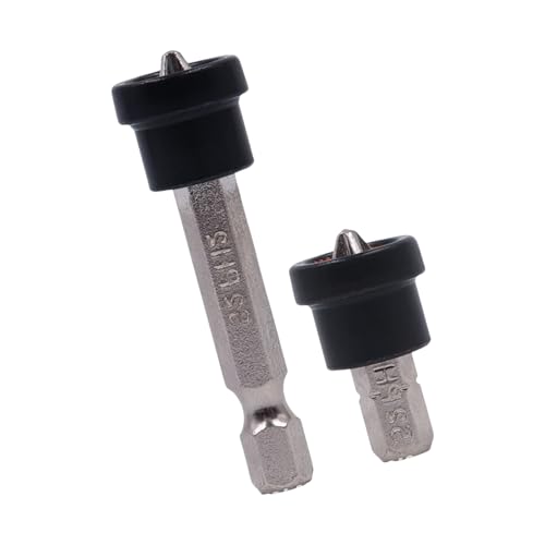 Bit sorgt für gleichmäßige Schraubtiefe für schnellere Installation, verschleißfester Stahl, erhältlich in 25 mm und 50 mm Länge Bit sorgt für gleichmäßige Schraubtiefe für schnellere Installation, verschleißfester Stahl, erhältlich in 25 mm und 50 mm Länge von FROMCEO