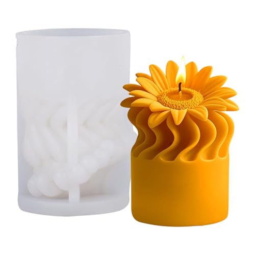 Blumensäulen-Formen für Epoxidharz, Seife, geprägte Blume, Zylinderform, Silikonformen für Heimdekoration, Silikon Blumensäulen-Formen für Epoxidharz, Seife, geprägte Blume, Zylinderform, Silikonformen für Heimdekoration, Silikon von FROMCEO