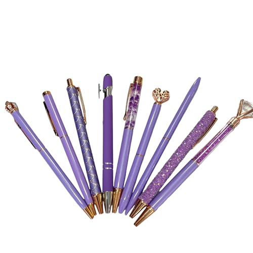 FROMCEO 9 Stück einziehbarer Kugelschreiber, nachfüllbar, Business-Stift, Drehbewegung, reibungsloses Schreiben FROMCEO 9 Stück einziehbarer Kugelschreiber, nachfüllbar, Business-Stift, Drehbewegung, reibungsloses Schreiben von FROMCEO