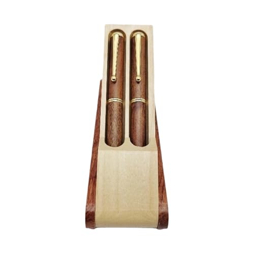 FROMCEO Füllfederhalter-Set aus Holz, glattes Schreiben, Unterschrift, Gelschreiber, Gelschreiber, Gelschreiber, Gelschreiber, Schulbedarf FROMCEO Füllfederhalter-Set aus Holz, glattes Schreiben, Unterschrift, Gelschreiber, Gelschreiber, Gelschreiber, Gelschreiber, Schulbedarf von FROMCEO
