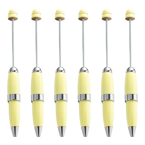 FROMCEO Metall-Kugelschreiber, glattes Schreiben, Perlenstift, 1,0 mm, 6 Stück FROMCEO Metall-Kugelschreiber, glattes Schreiben, Perlenstift, 1,0 mm, 6 Stück von FROMCEO