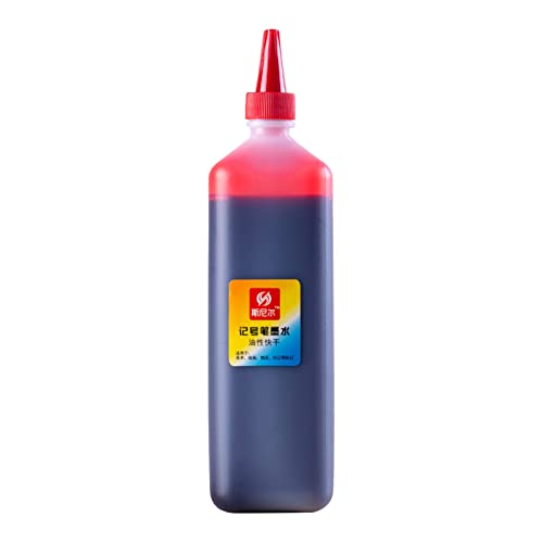 FROMCEO Permanentmarker-Nachfüllpackung für Kunstprojekte, Zeichnen, Malen, Autogramme, Nachfüller, flüssiges Kunstzubehör von FROMCEO