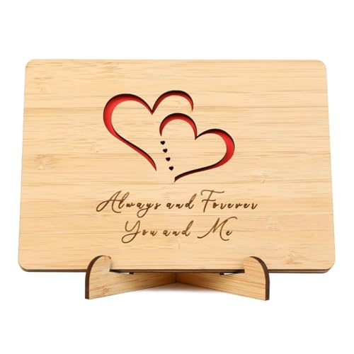Individuelle Holzgrußkarte, Feierkarte für besondere Anlässe, Hochzeit, Jahrestag, Geburtstag, Heimdekoration, Holz-Party-Dekorationen Individuelle Holzgrußkarte, Feierkarte für besondere Anlässe, Hochzeit, Jahrestag, Geburtstag, Heimdekoration, Holz-Party-Dekorationen von FROMCEO