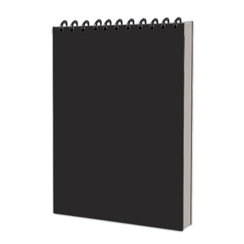 Skizzenblock mit Doppelspulenbindung für Künstler, Anfänger, Erwachsene, Studenten, Skizzieren, 60 Blatt, 210 x 290 mm, Kunst-Skizzenbuch, 160 g/m², reißfestes Zeichenblock von FROMCEO