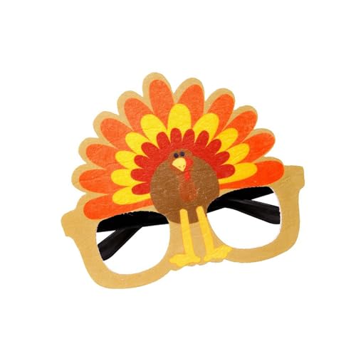 Thanksgiving-Brille, Türkei, Festival, dekorativer Rahmen für Kinder, Outdoor, Innenbereich, Feier, Dekoration, Türkei, Erntedankfest, Partyzubehör für Zuhause, Schule, Aktivität Thanksgiving-Brille, Türkei, Festival, dekorativer Rahmen für Kinder, Outdoor, Innenbereich, Feier, Dekoration, Türkei, Erntedankfest, Partyzubehör für Zuhause, Schule, Aktivität von FROMCEO