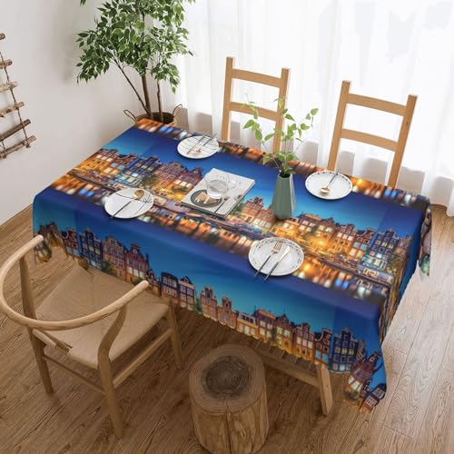 FROON Elegante rechteckige Tischdecke aus Spitze Amsterdam, Nachtsicht, perfekt zum Schutz und Dekorieren Ihres Esstisches FROON Elegante rechteckige Tischdecke aus Spitze Amsterdam, Nachtsicht, perfekt zum Schutz und Dekorieren Ihres Esstisches von FROON