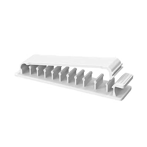 10-loch Selbstklebende Kabel Organizer Draht Kabel Klemme Clips Winder Daten Dekorative Manag Cord Manager Q7S1 Klemme Auto GPS von FROVOL