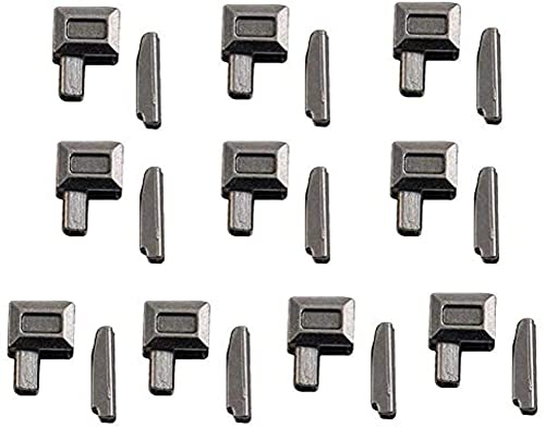 FROVOL 10 Sets Metall Reparatur Reißverschluss Stopper Open End Reißverschluss Nähen DIY für Kleidung N2T0 Stopper Zubehör Reißverschluss FROVOL 10 Sets Metall Reparatur Reißverschluss Stopper Open End Reißverschluss Nähen DIY für Kleidung N2T0 Stopper Zubehör Reißverschluss von FROVOL