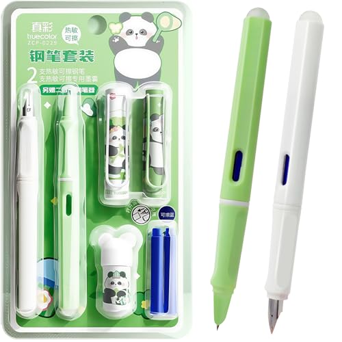 FRPABCF Radierbarer Gelschreiber - Radierbaren Gelstiften Set, mit thermoempfindlicher Löschtinte, einer Vielzahl von Tintenfarben und Schaftdesigns, 0,7 mm Spitze (Radiergummi Set) von FRPABCF