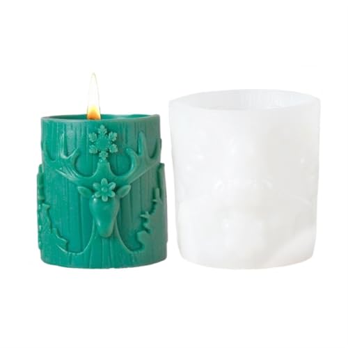 FRZXBKW 3D-Weihnachtsbaum-Kerzenform, Silikonformen für die Kerzenherstellung, Weihnachten, Epoxidharz-Formen, DIY-Bastelform für Aromatherapie, Kerzen, Schokolade, Seife, Süßigkeiten FRZXBKW 3D-Weihnachtsbaum-Kerzenform, Silikonformen für die Kerzenherstellung, Weihnachten, Epoxidharz-Formen, DIY-Bastelform für Aromatherapie, Kerzen, Schokolade, Seife, Süßigkeiten von FRZXBKW