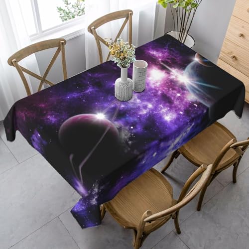 FSCEV Galaxy Sky Tischdecke, rechteckig, für Küche, Esszimmer, Innen- und Außenbereich FSCEV Galaxy Sky Tischdecke, rechteckig, für Küche, Esszimmer, Innen- und Außenbereich von FSCEV