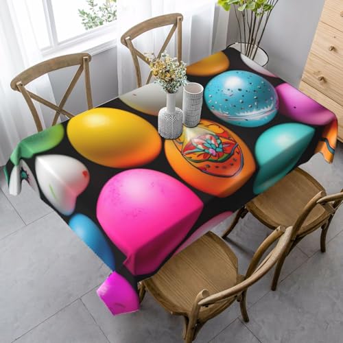 FSCEV Ostereier-Tischdecke, rechteckig, für Küche, Esszimmer, Innen- und Außenbereich FSCEV Ostereier-Tischdecke, rechteckig, für Küche, Esszimmer, Innen- und Außenbereich von FSCEV