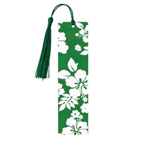 Hawaii-Blumen-Holz-Lesezeichen zum Basteln, hängende Etiketten, Ornamente, rechteckige Lesezeichen mit Löchern und Seilen Hawaii-Blumen-Holz-Lesezeichen zum Basteln, hängende Etiketten, Ornamente, rechteckige Lesezeichen mit Löchern und Seilen von FSCEV