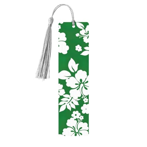 Hawaii-Blumen-Holz-Lesezeichen zum Basteln, hängende Etiketten, Ornamente, rechteckige Lesezeichen mit Löchern und Seilen Hawaii-Blumen-Holz-Lesezeichen zum Basteln, hängende Etiketten, Ornamente, rechteckige Lesezeichen mit Löchern und Seilen von FSCEV