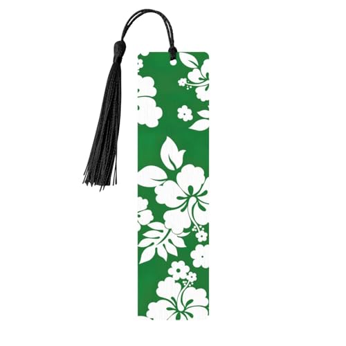 Hawaii-Blumen-Holz-Lesezeichen zum Basteln, hängende Etiketten, Ornamente, rechteckige Lesezeichen mit Löchern und Seilen Hawaii-Blumen-Holz-Lesezeichen zum Basteln, hängende Etiketten, Ornamente, rechteckige Lesezeichen mit Löchern und Seilen von FSCEV