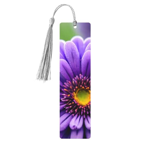 Lesezeichen aus Holz, Lavendelblüte, zum Basteln, zum Aufhängen, Ornamente, rechteckige Lesezeichen mit Löchern und Seilen, Violett Lesezeichen aus Holz, Lavendelblüte, zum Basteln, zum Aufhängen, Ornamente, rechteckige Lesezeichen mit Löchern und Seilen, Violett von FSCEV