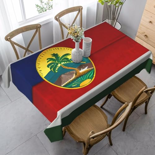 Tischdecke, Motiv: Flagge von Hawaii, rechteckig, für Küche, Esszimmer, Innen- und Außenbereich von FSCEV