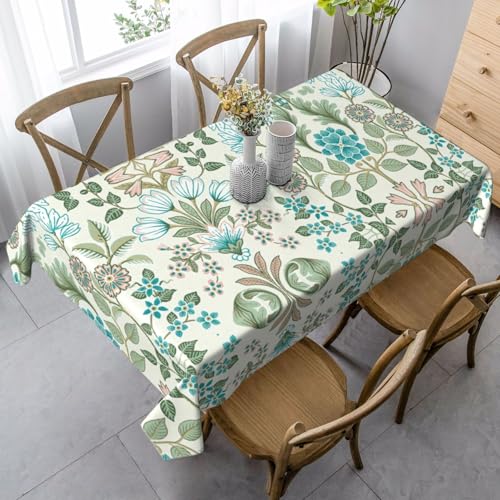 Tischdecke, rechteckig, für Küche, Esszimmer, Innen- und Außenbereich, Grün Tischdecke, rechteckig, für Küche, Esszimmer, Innen- und Außenbereich, Grün von FSCEV