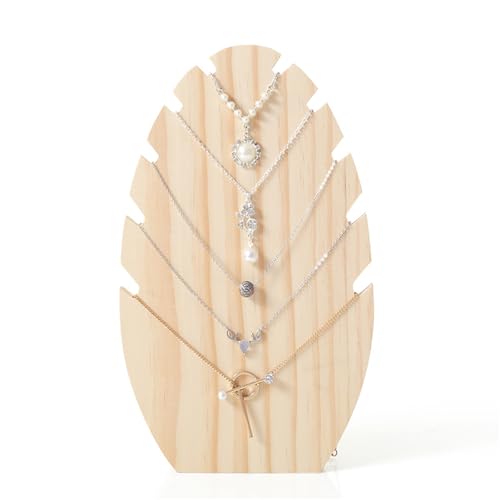 FSJMTQTS Halskettenständer Holz Halskette Rack Lagerung Display Anhänger Schmuck Requisiten Schmuck-Organizer FSJMTQTS Halskettenständer Holz Halskette Rack Lagerung Display Anhänger Schmuck Requisiten Schmuck-Organizer von FSJMTQTS