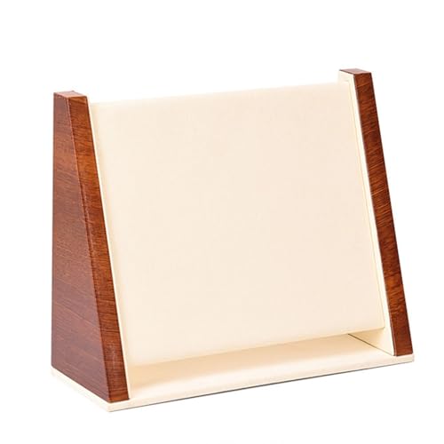 FSJMTQTS Halskettenständer Schmuckständer aus Holz for Anhänger und Halsketten Schmuck-Organizer(Weiß) von FSJMTQTS