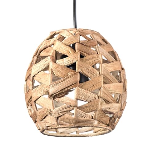 FSJMTQTS Lampenschirm Stroh Lampenschirm Laterne Kreativer Rattan Lampenschirm für Wohndekor FSJMTQTS Lampenschirm Stroh Lampenschirm Laterne Kreativer Rattan Lampenschirm für Wohndekor von FSJMTQTS