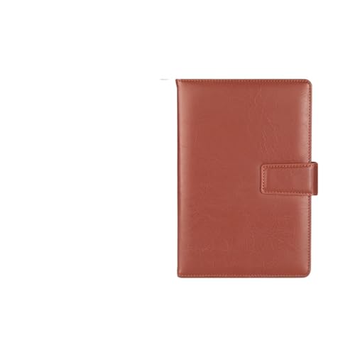 Notizbuch Business Retro Büro-Notizbuch für Büro, Zuhause, Schule(Braun,A5) von FSJMTQTS
