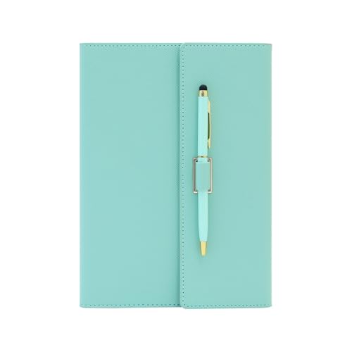 Notizbuch Frisches Notizbuch mit Stift für Büro, Zuhause, Schule(Grün) von FSJMTQTS