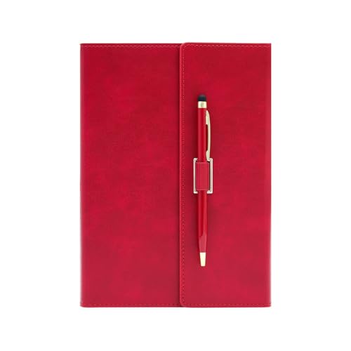 Notizbuch Frisches Notizbuch mit Stift für Büro, Zuhause, Schule(rot) von FSJMTQTS