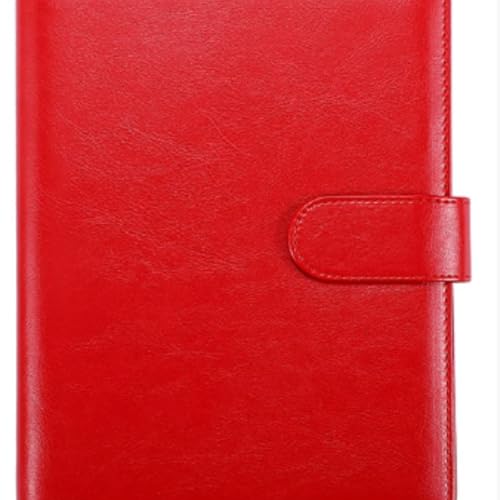Notizbuch Klassisches Büro-Meeting-Notizbuch für Büro, Zuhause, Schule(rot) von FSJMTQTS
