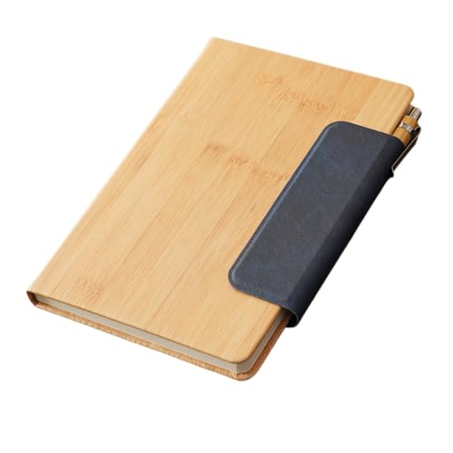 Notizbuch Klassisches Notizbuch mit Bambusmuster für Büro, Zuhause, Schule(Blue) von FSJMTQTS