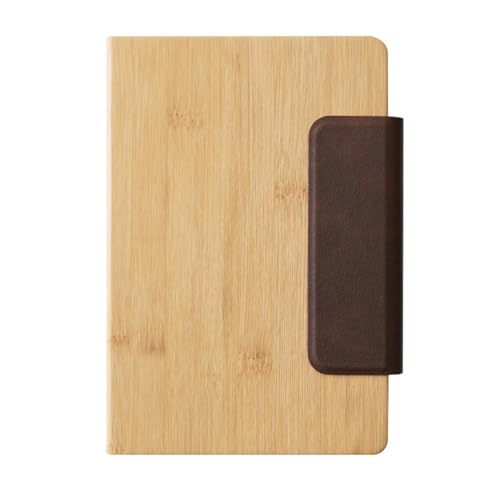 Notizbuch Klassisches Notizbuch mit Bambusmuster für Büro, Zuhause, Schule(Dark coffee) von FSJMTQTS