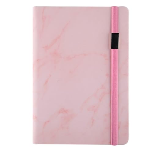 Notizbuch Klassisches Notizbuch mit Marmormuster für Büro, Zuhause, Schule(Rosa) von FSJMTQTS