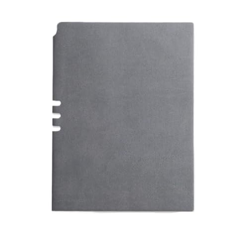 Notizbuch Klassisches Retro-Plug-in-Notizbuch für Büro, Zuhause, Schule(Gray) von FSJMTQTS