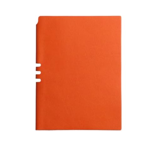 Notizbuch Klassisches Retro-Plug-in-Notizbuch für Büro, Zuhause, Schule(Orange) von FSJMTQTS