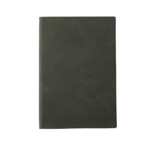 Notizbuch Klassisches minimalistisches Retro-Notizbuch in gleicher Farbe für Büro, Zuhause, Schule(Grün) von FSJMTQTS