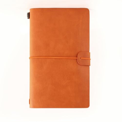 Notizbuch Künstlerisches Und Exquisites Retro-Business-Notizbuch für Büro, Zuhause, Schule(Orange) von FSJMTQTS