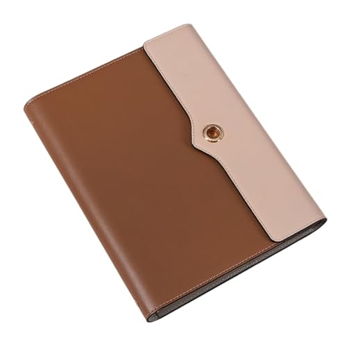 Notizbuch Notizbuch mit Sitzungsprotokollen for High-End-Unternehmen für Büro, Zuhause, Schule(Braun) von FSJMTQTS
