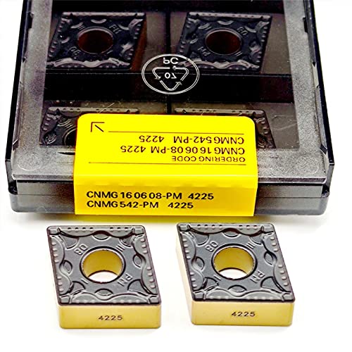 Hohe Qualität NEUE Box 10 STÜCKE CNC CNMG160608-PM 4225 Hartmetallklinge Schneidbeschläge Drehwerkzeug CNMG 160608 Drehmaschine Fräsen Hohe Qualität NEUE Box 10 STÜCKE CNC CNMG160608-PM 4225 Hartmetallklinge Schneidbeschläge Drehwerkzeug CNMG 160608 Drehmaschine Fräsen von FSLMEIL